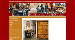 Desktop Screenshot of antiquesdesign.com.au